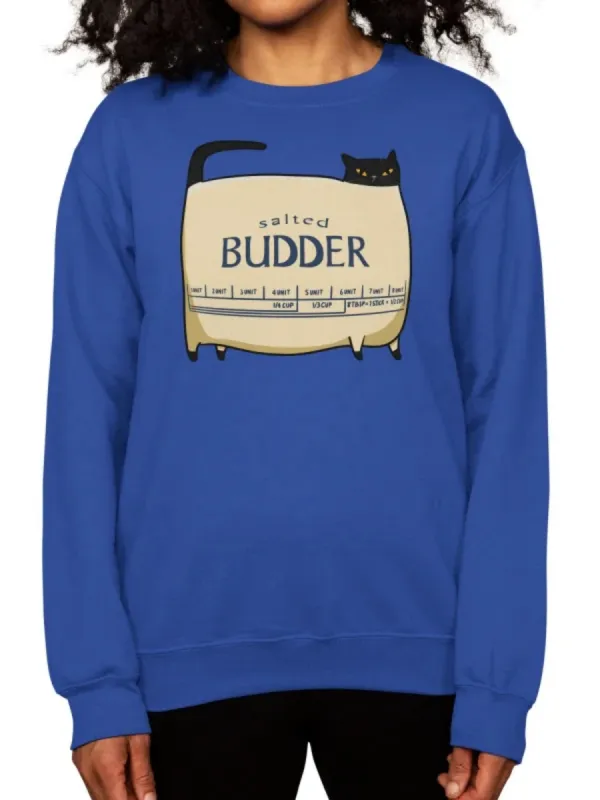 Butter Cat Casual Sweatshirt