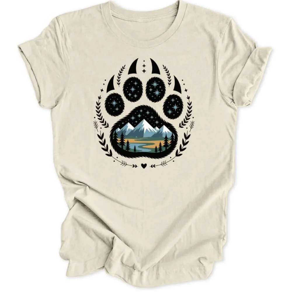 Hiking Paw Unisex T-Shirt