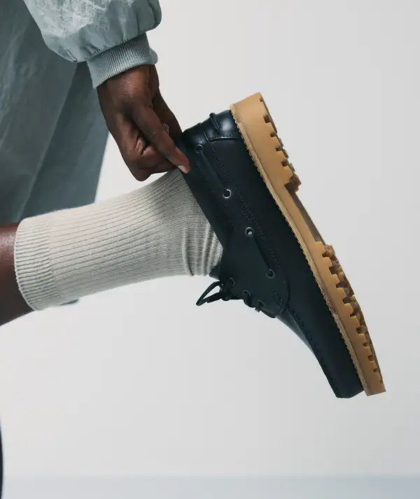 Refined Leather Boat Shoes