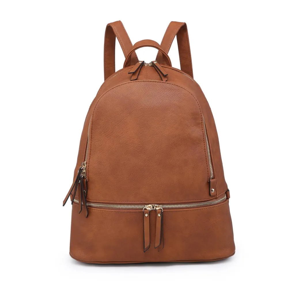 Triple Zip Everyday Casual Backpack