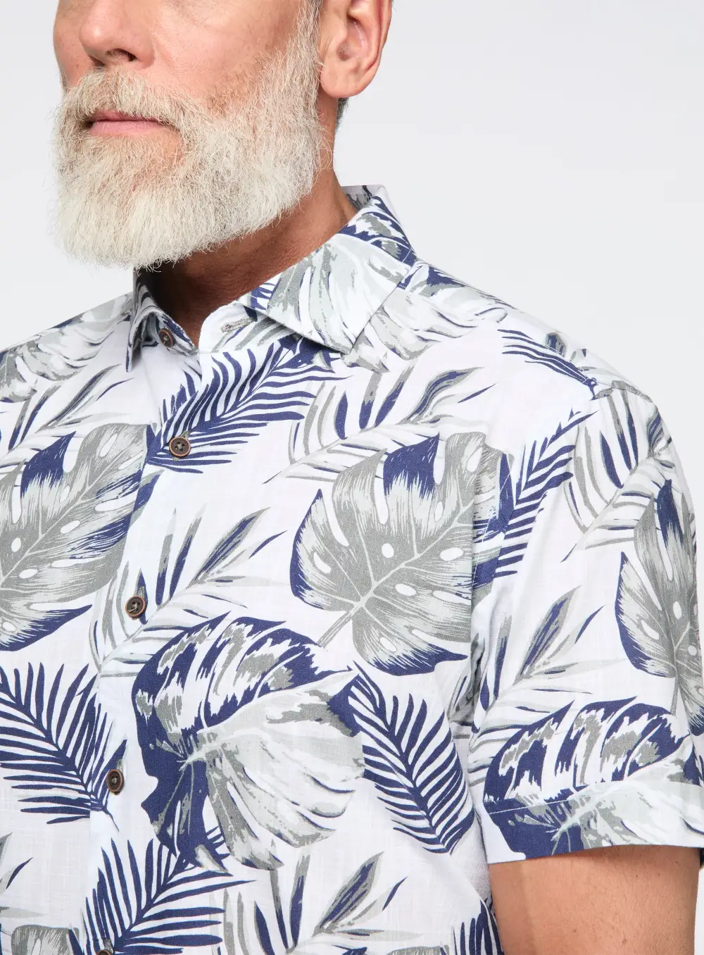 Fern Jacquard Short Sleeve Shirt