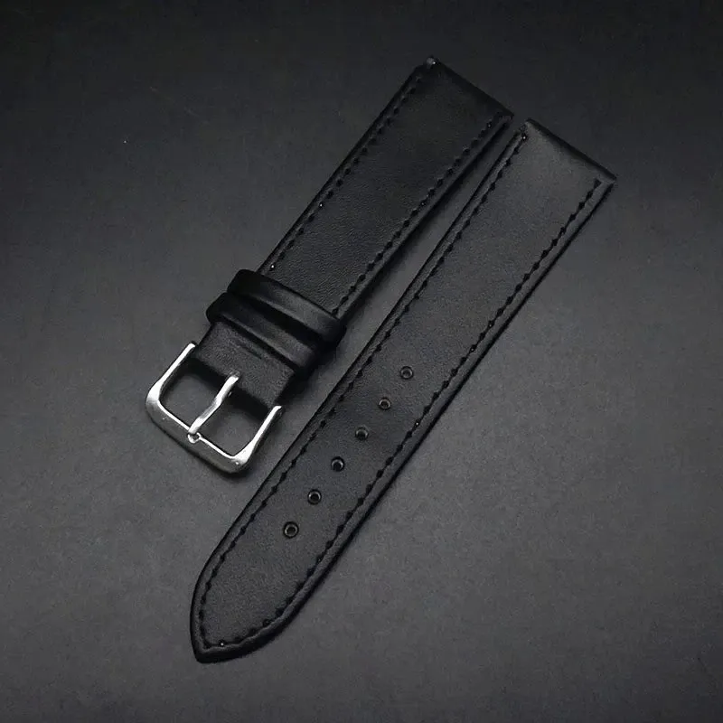 Leather Watch Strap Replacement Band – Adjustable Vintage Wristband