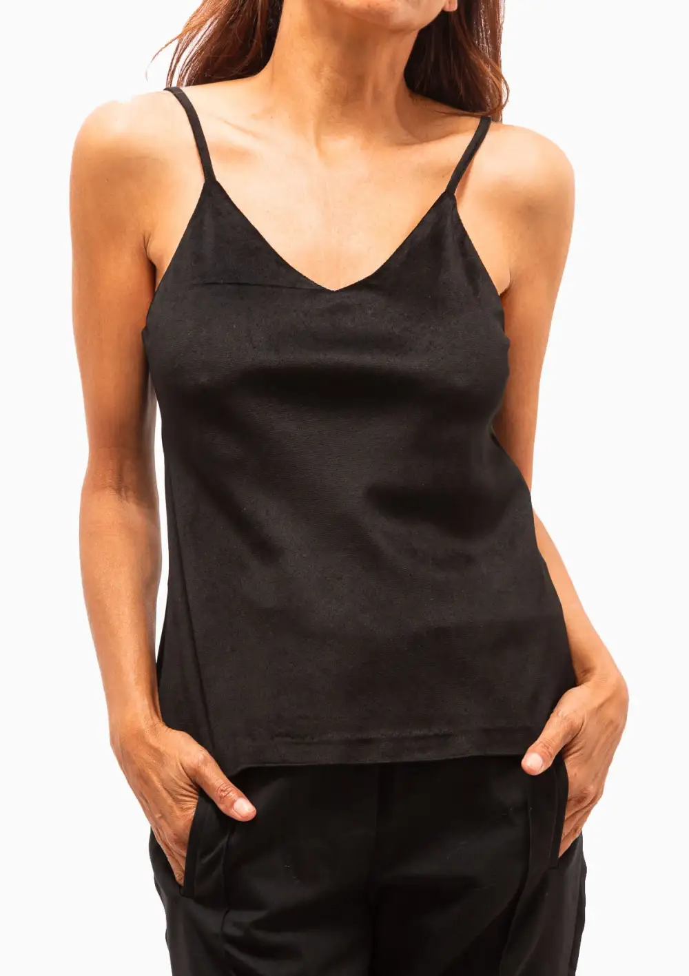 Tailored Sleeveless Tank Top