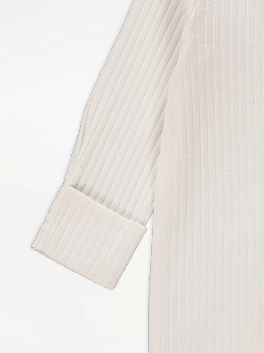 Ribbed 2 Way Zip Sleepsuits 3 Pack
