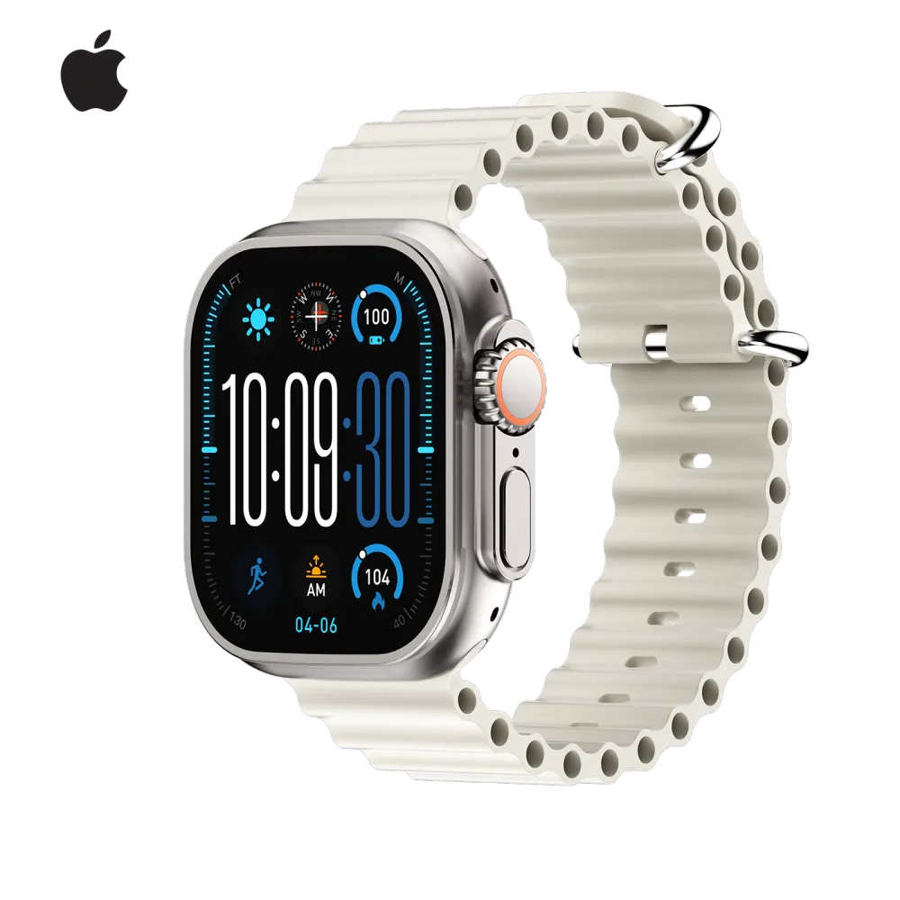 Apple Watch Ultra 3 GPS + Cellular — 49mm Titanium Case with Ocean Band
