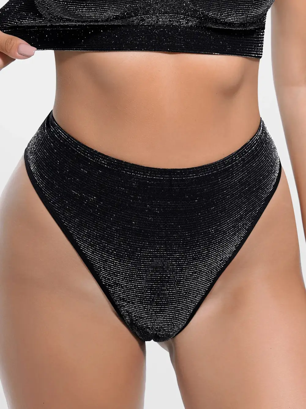 Wireless Shimmer Detail Support Bra