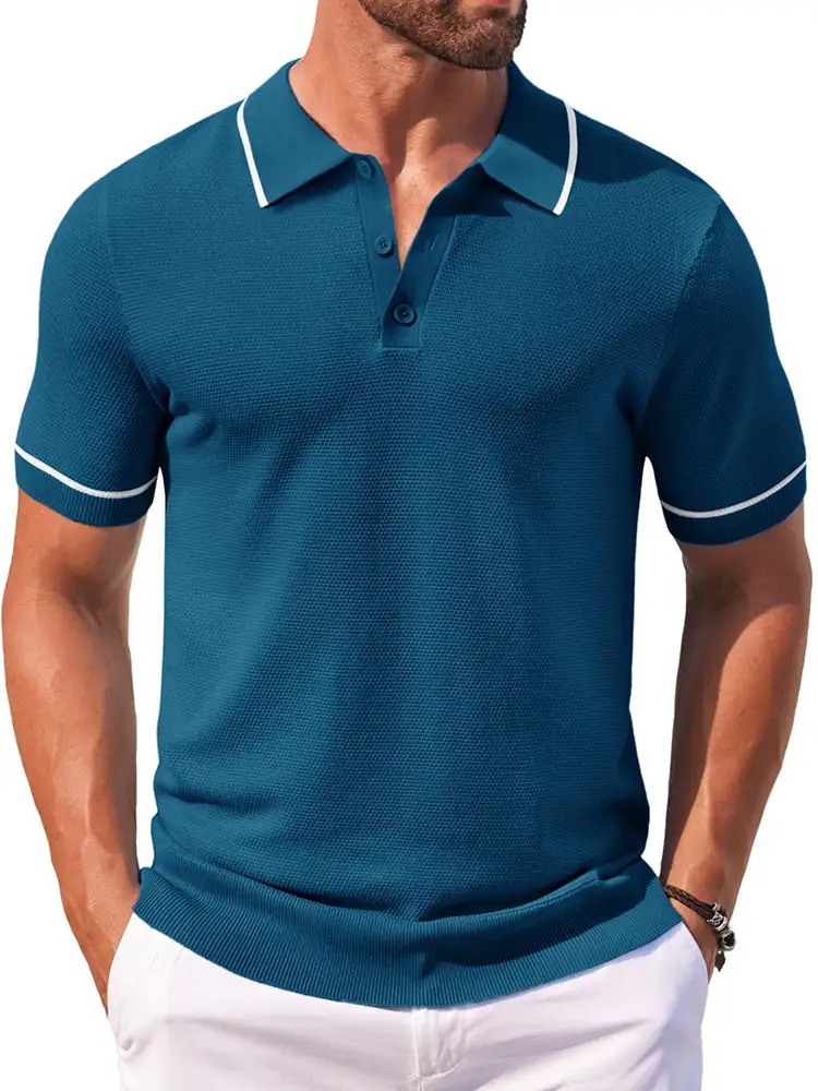 Leisure Knit Golf Polo Shirts