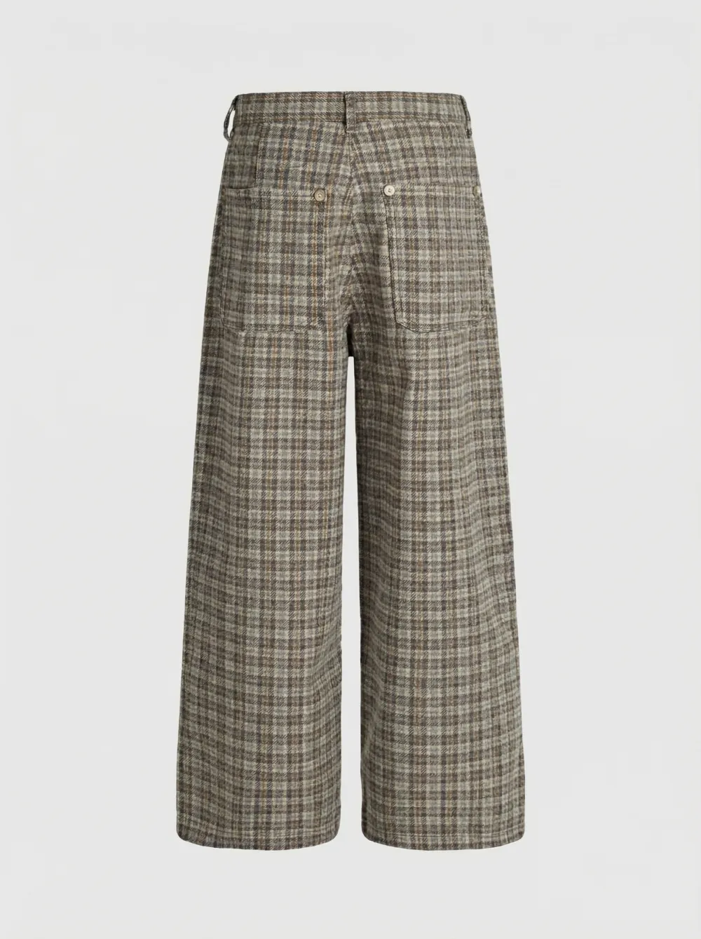 Casual Plaid Pants