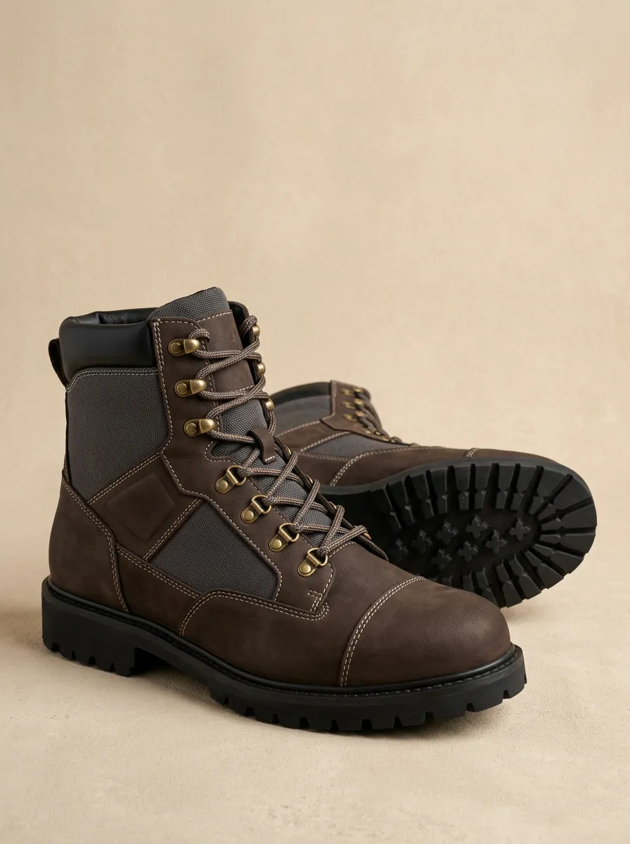 Men's Lace-Up Work Boots