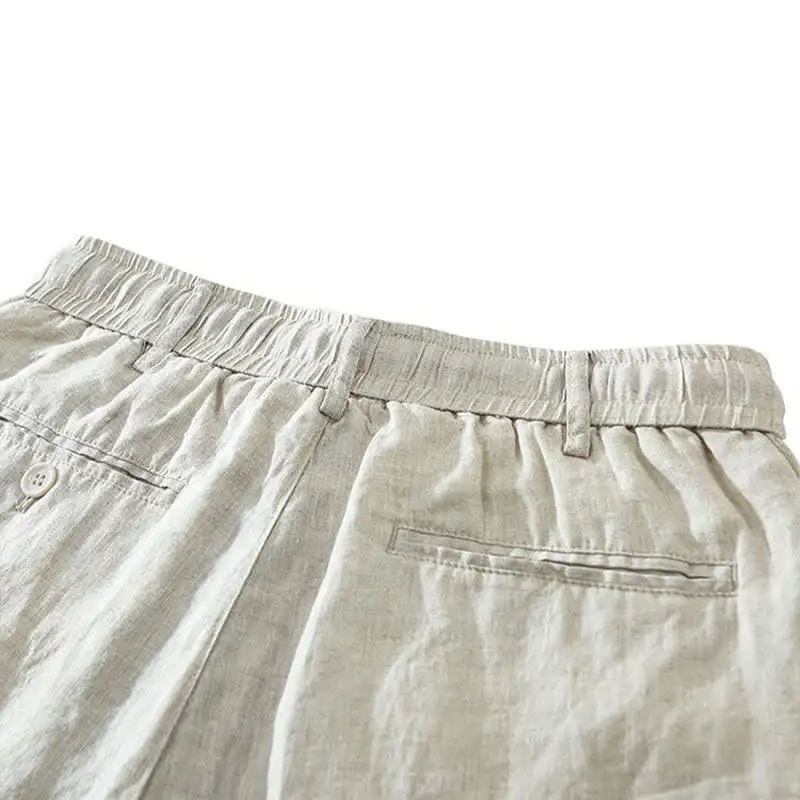 Drawstring Pocketed Shorts