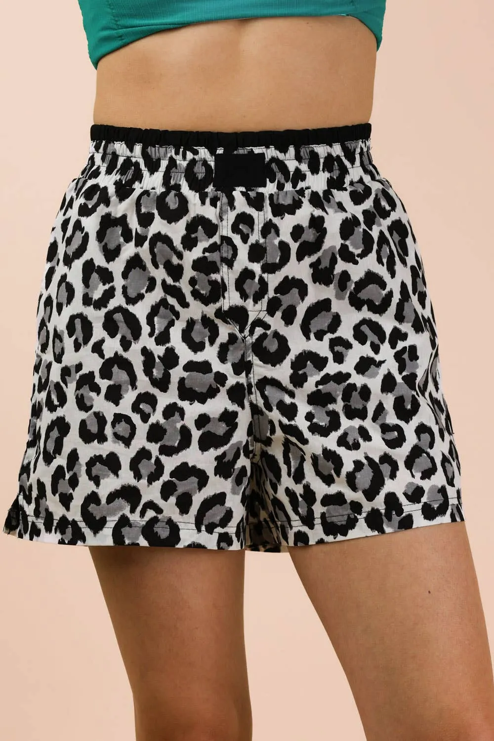 Boxer Animal Print Everyday Shorts