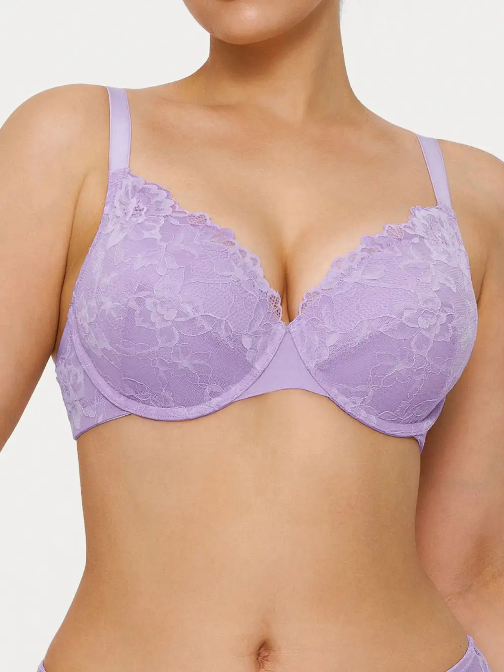 Lace Full Underwire Comfort Bra