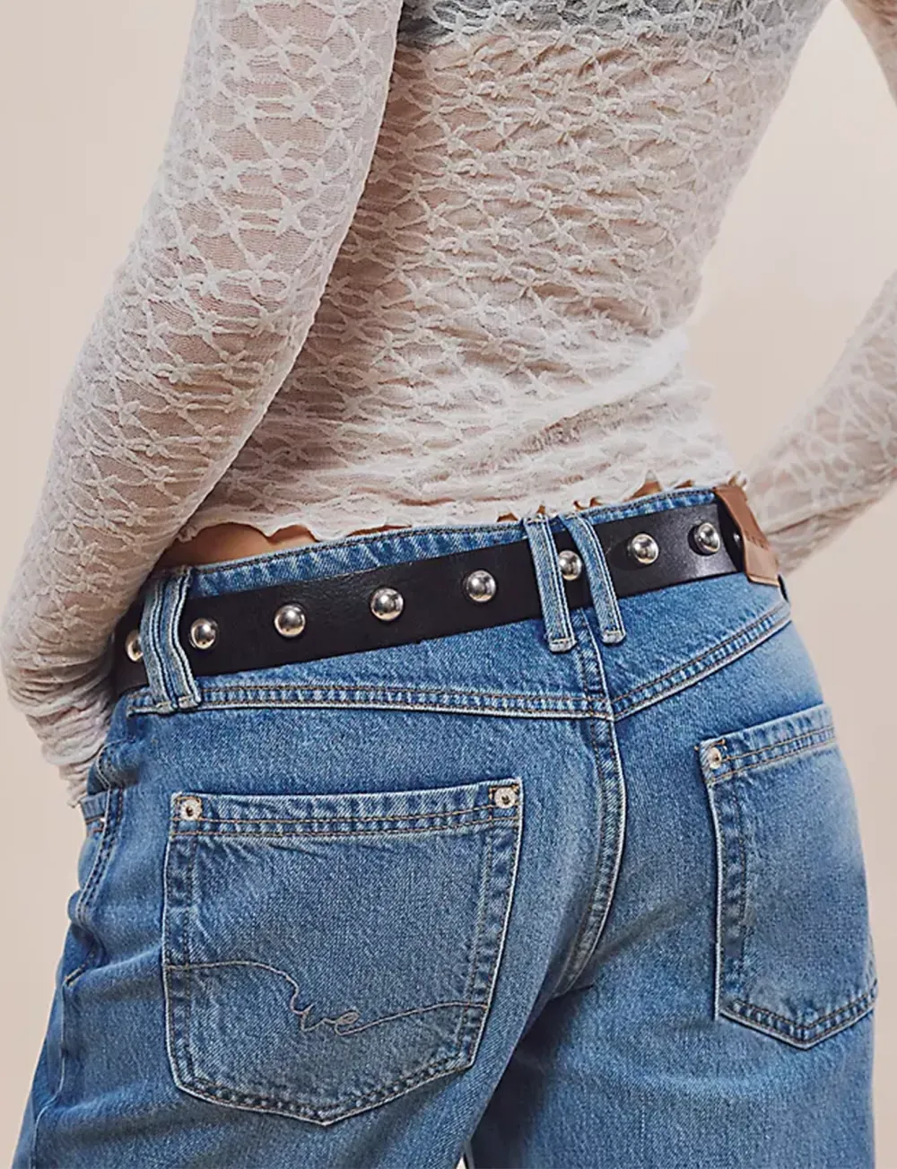 Simple Studded Belt