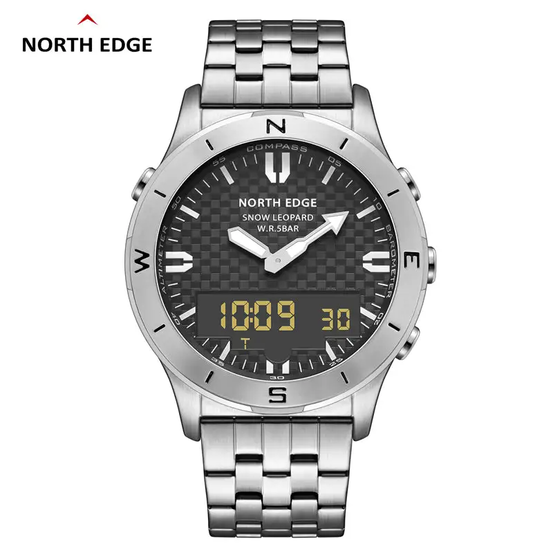 Adventure digital quartz watch SNOW LEOPARD