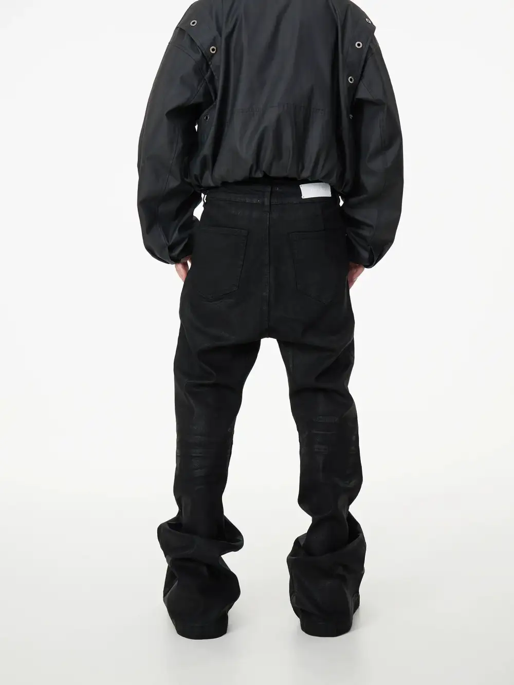 Stacked Panel Denim Jeans