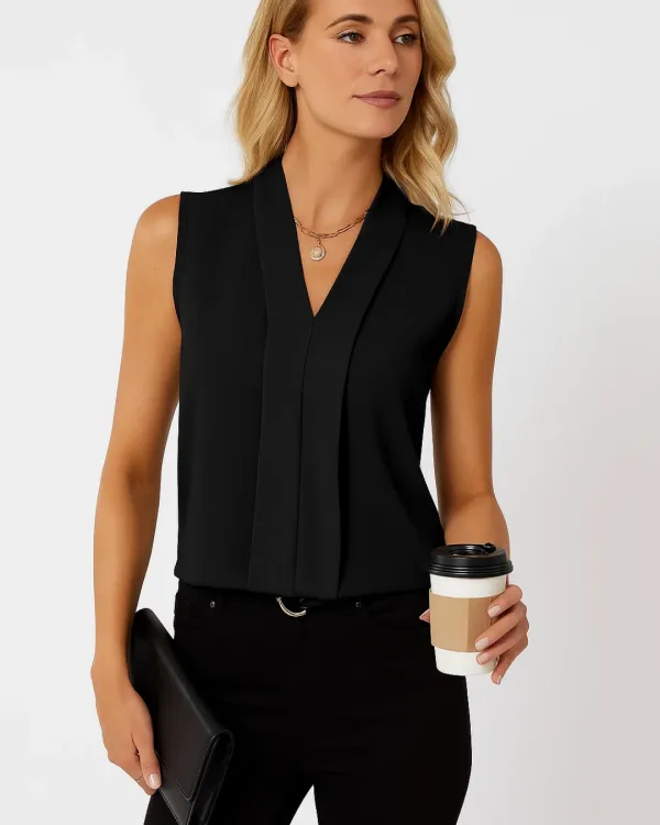  Sleeveless Blouse