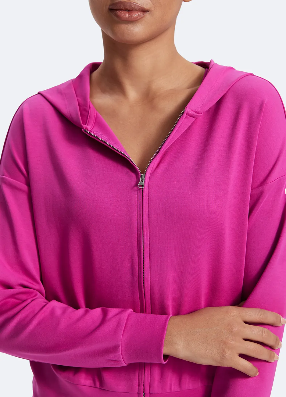 Soft Regular Fit Full-Zip Hoodie