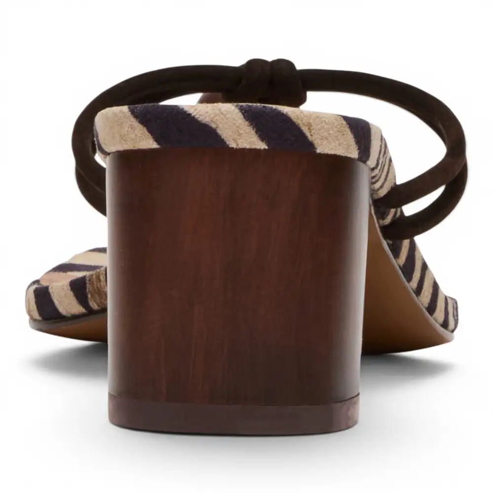 Remedy Stone Block Heel Thong Dress Sandals