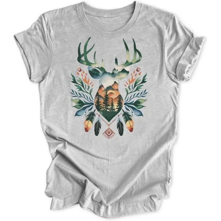 Boho Deer Unisex T-Shirt