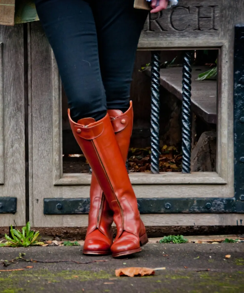 Traditional Water Resistant Tall Riding Boots