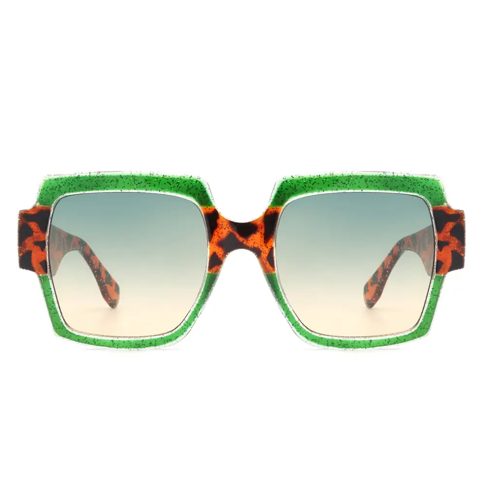 Modern Square Frame Sunglasses