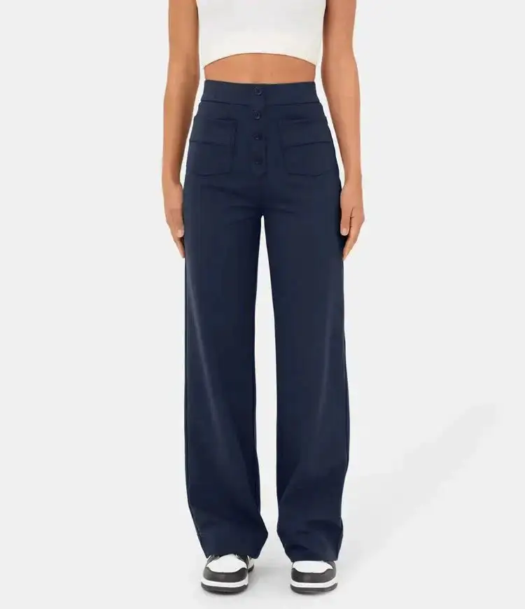 High Waist Everyday Casual Pants