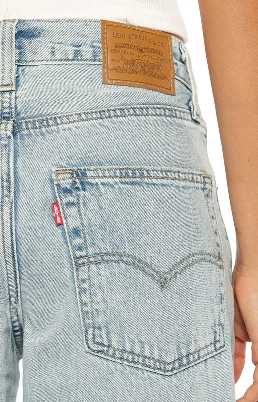 Light Wash Baggy Dad Jeans