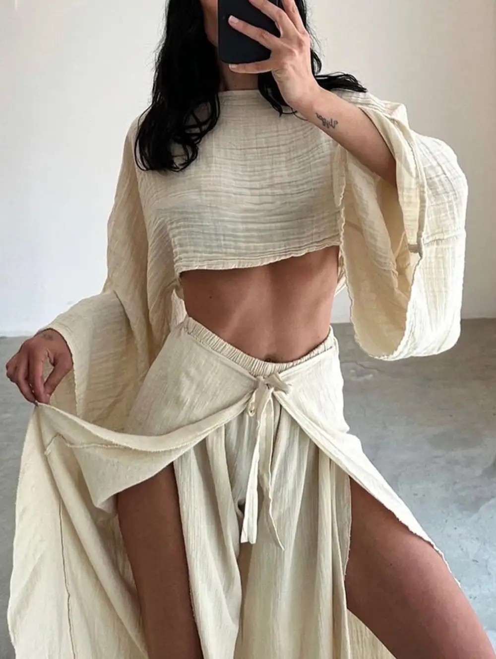 Top Pants Two Piece Set