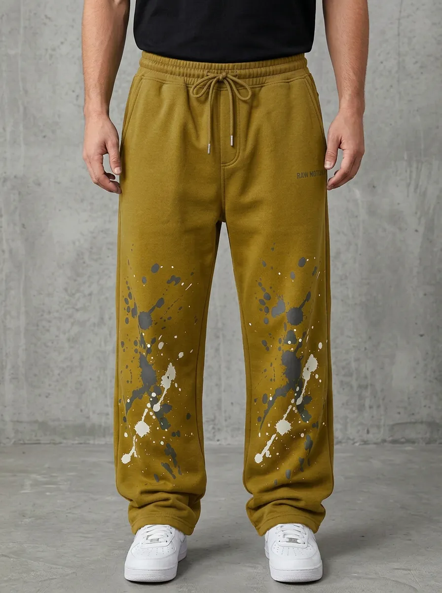Sweatpants Splatter Men's Sweatpants