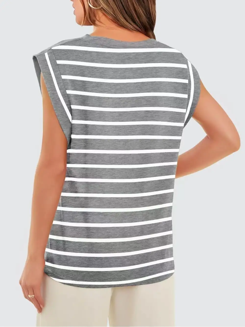 Casual Round Neck Tank