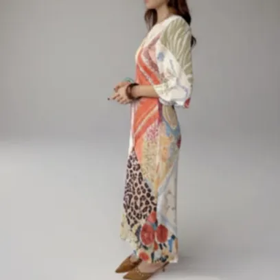 Flowing Classic Women's Maxi Dress