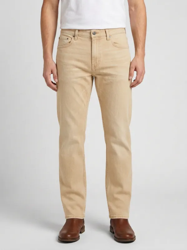 Textured Everyday Faded Jeans