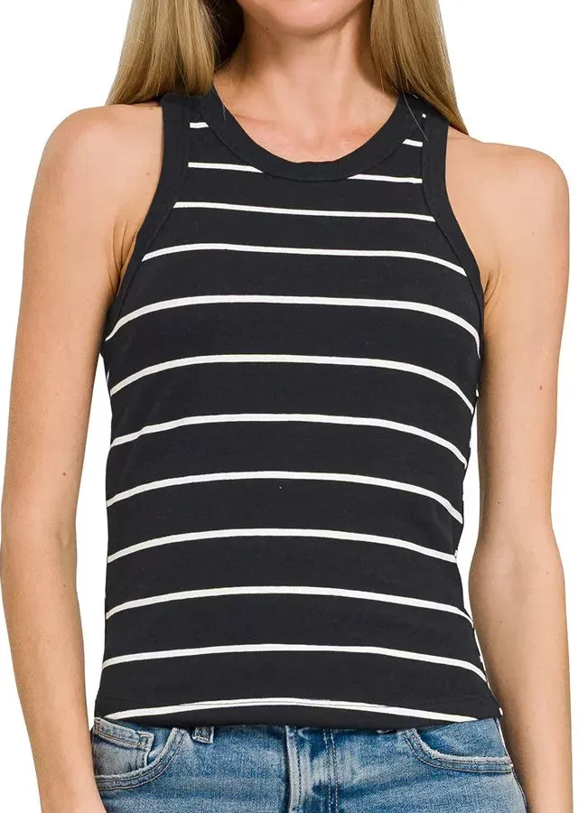 Cozy Round Neck Tank Top