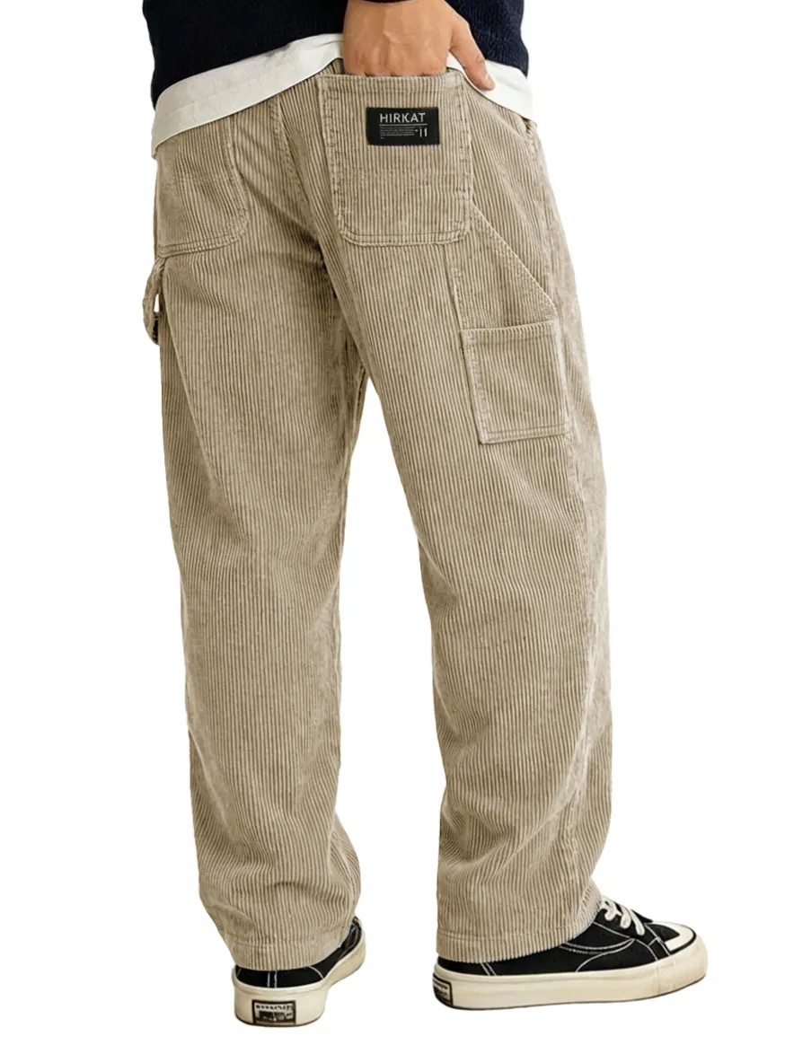 Structured Utility Pocket Relaxed Pants