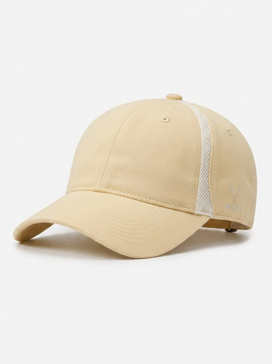 Unisex Mesh Cap Featuring Embroidered Horse Riding