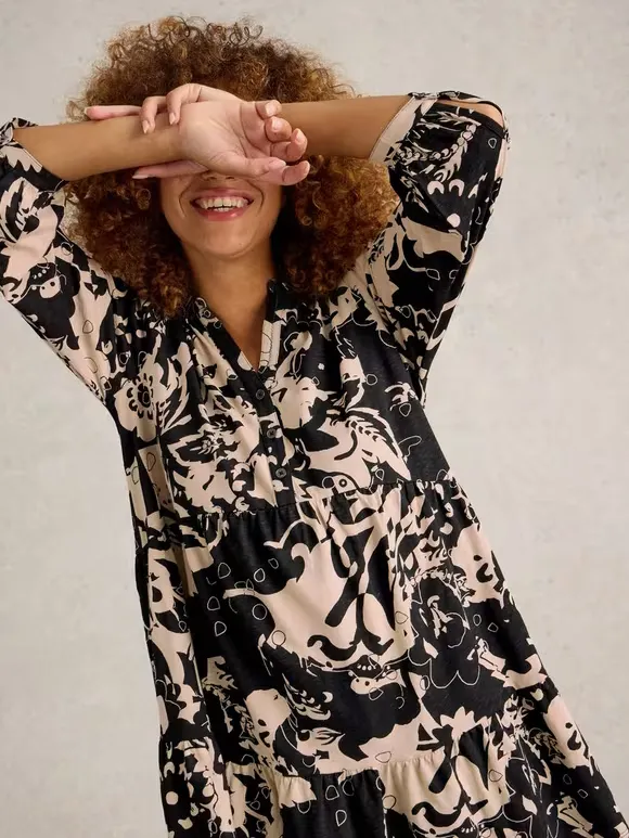 Printed Shirt Tunic