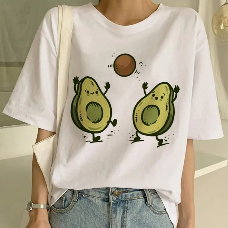 Dancing Avocado Cotton Tee