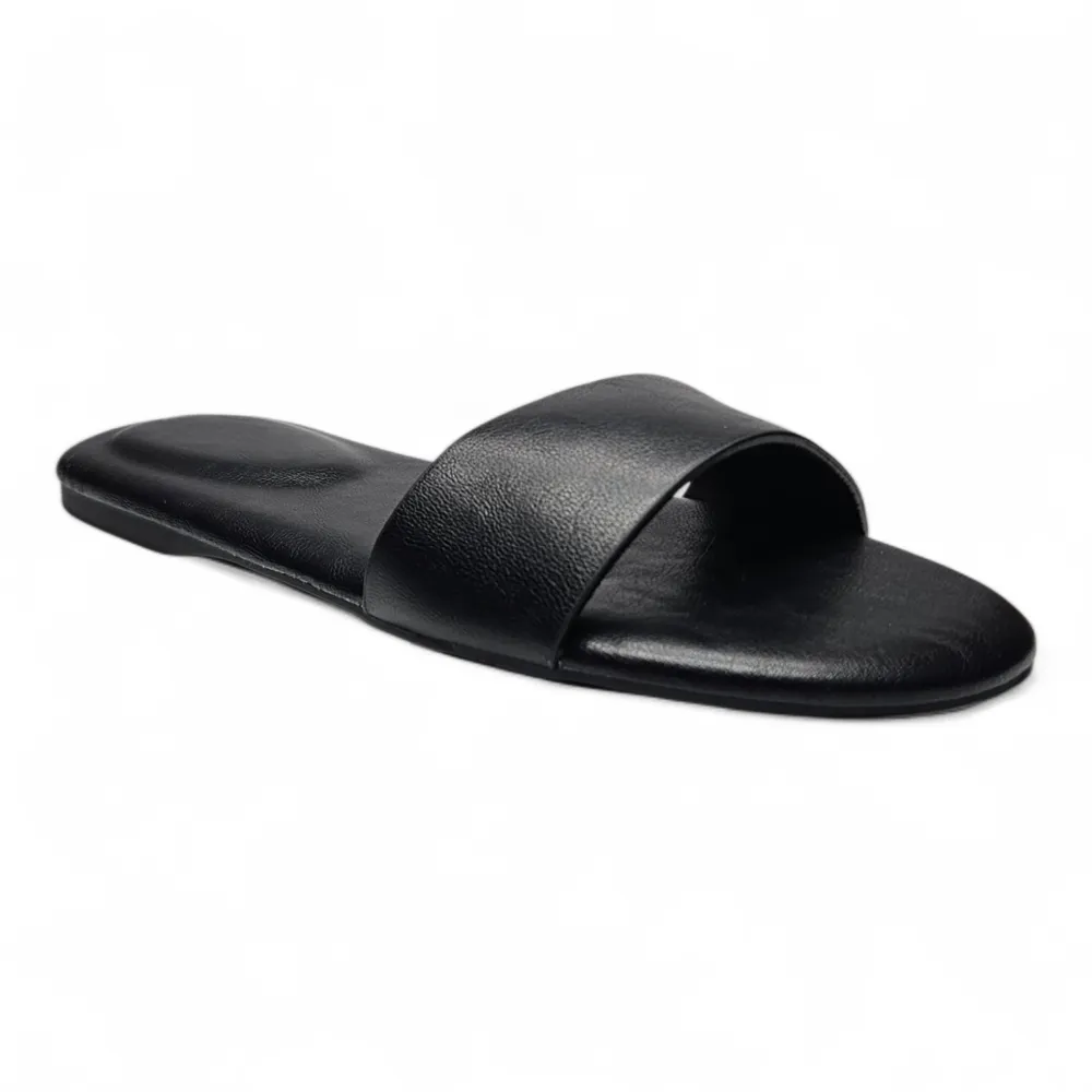 Trend Plain Soft One Band Slip On Slide