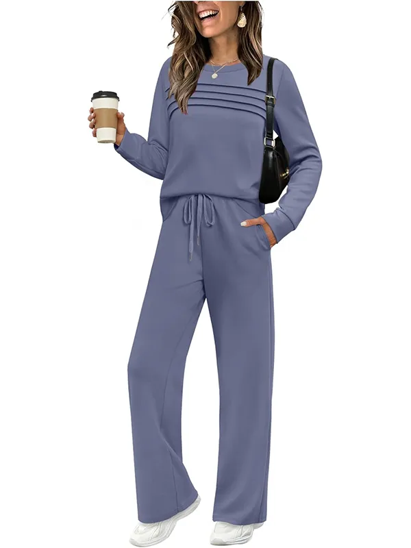 ⏰ LAST DAY SAVE 50% 💥 2025 Hot Sale Women's 2 Piece Sets Sweatshirt Casual Travel Outfits