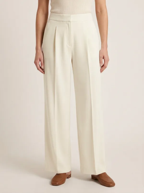 Office Profile Tailored Wide-Leg Trousers
