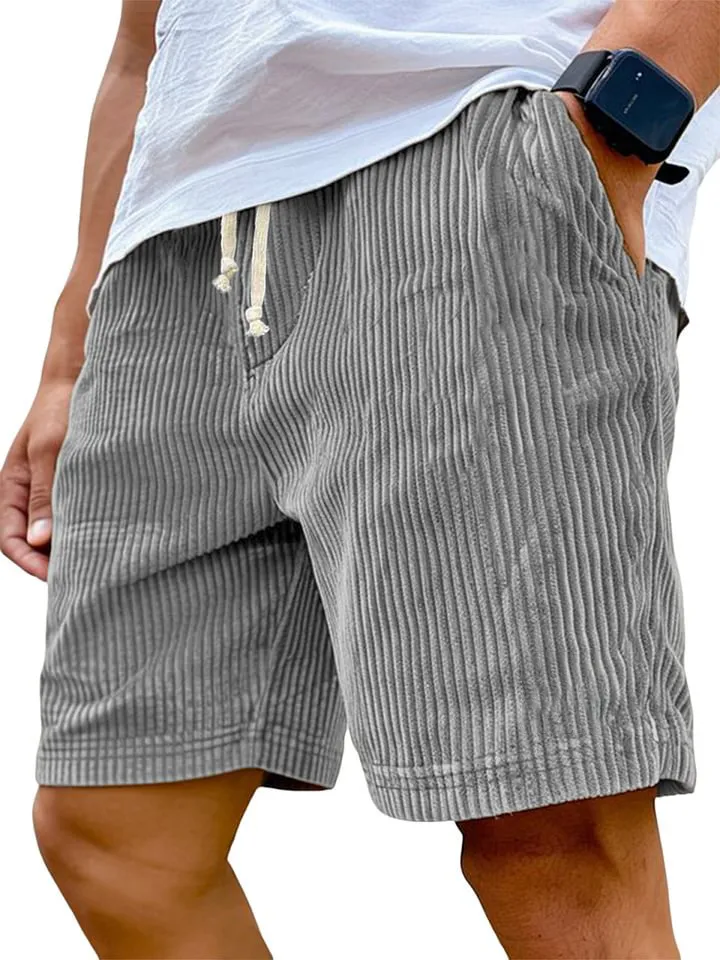 Corduroy Utility Pocket Shorts