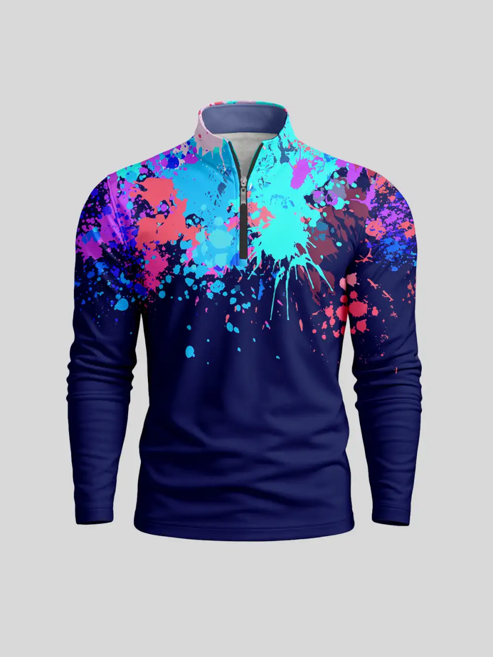 Everyday Lightweight Long Sleeve Pullover Golf Shirt