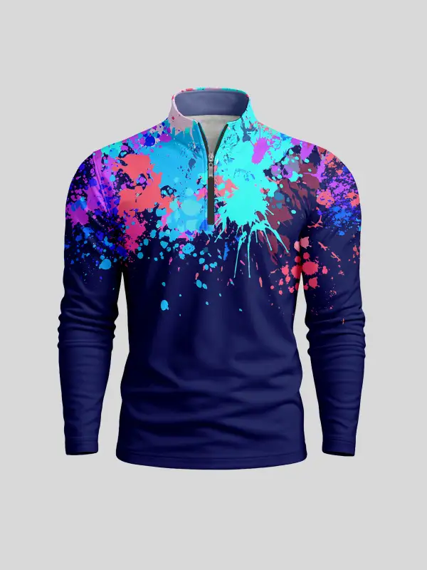 Everyday Lightweight Long Sleeve Pullover Golf Shirt