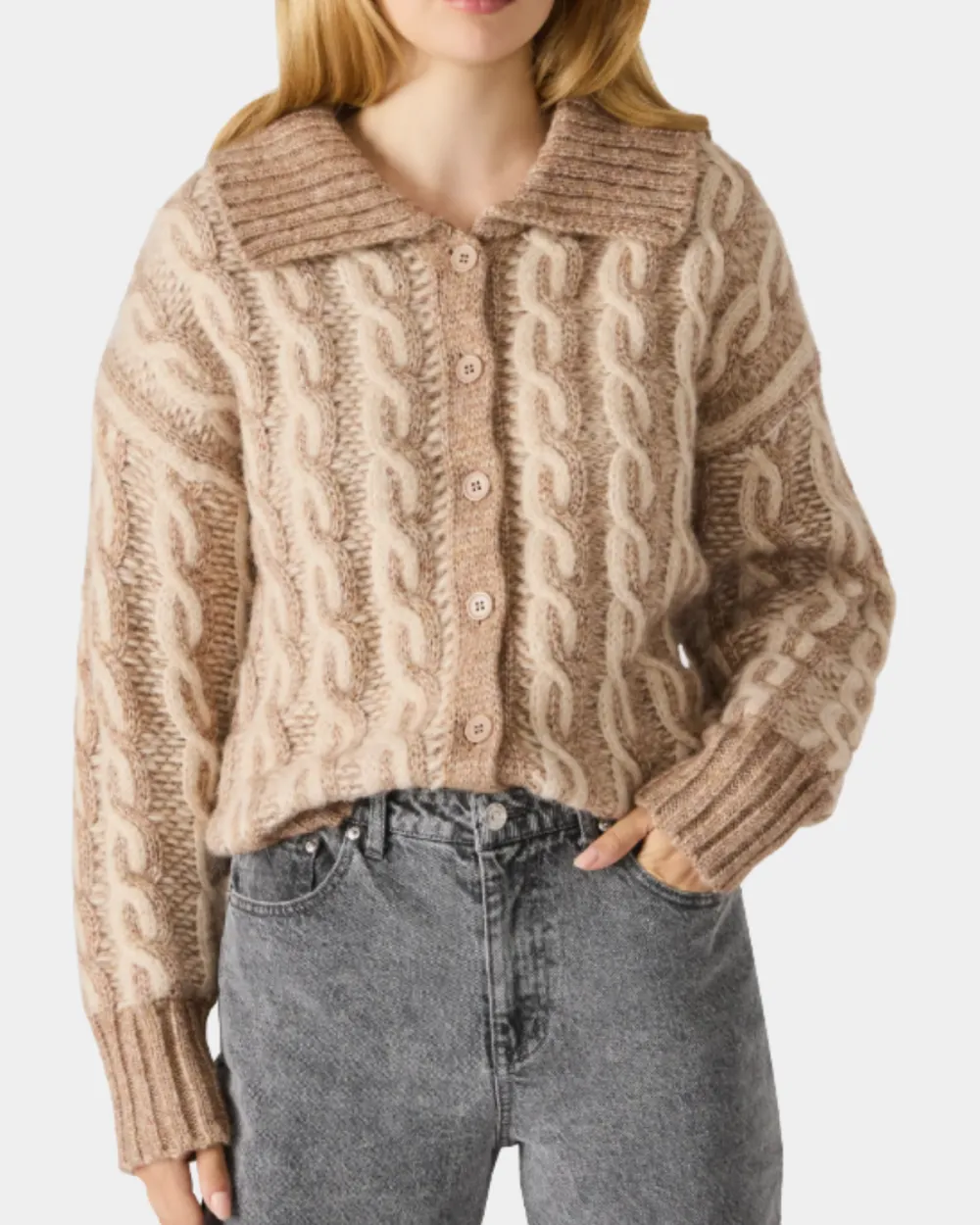 Michaella Cardigan - Heather