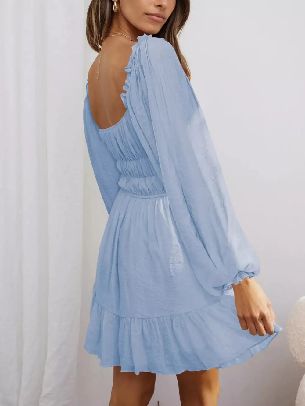 Relaxed Shape Lightweight Feel Mini Dress