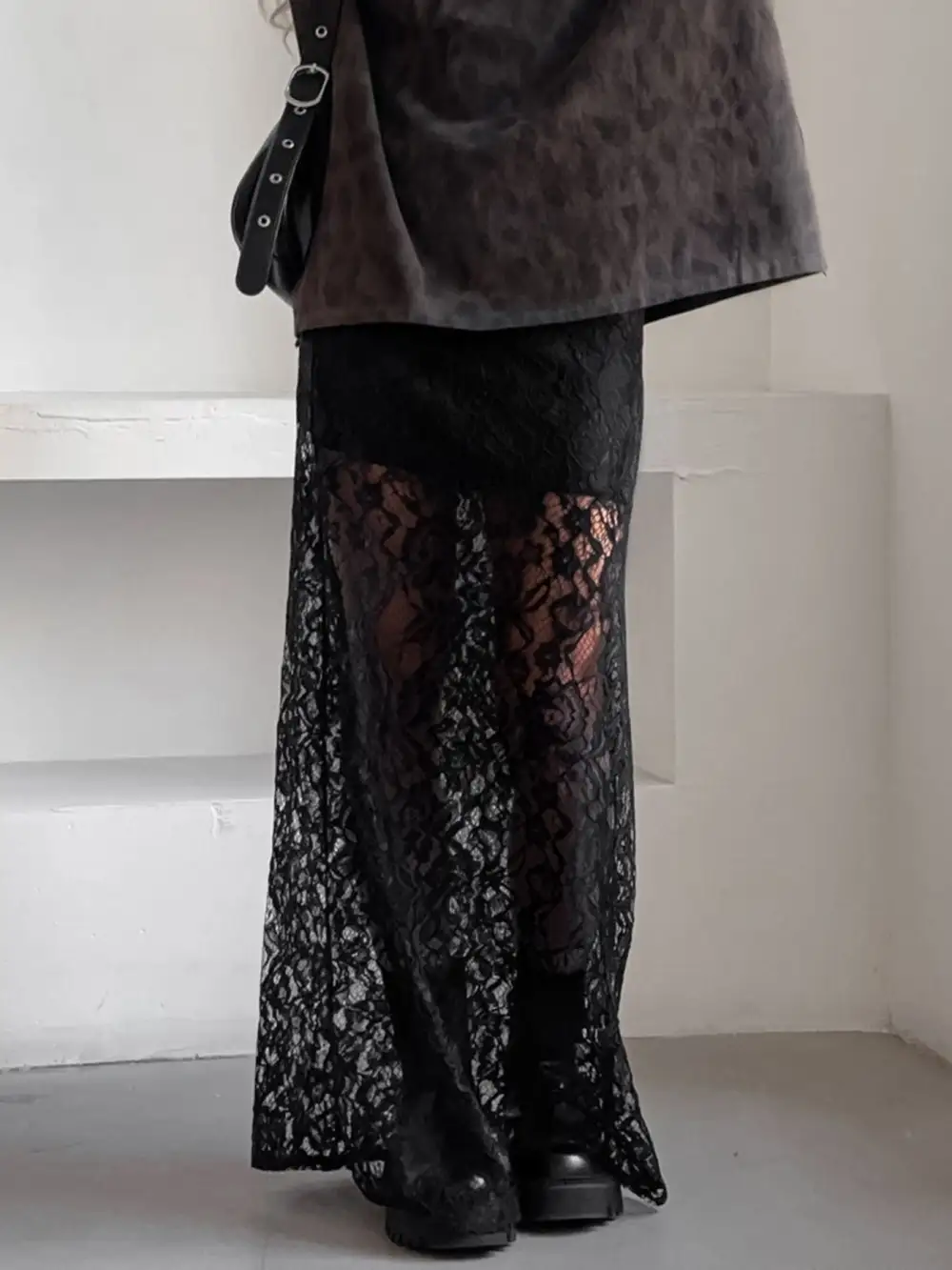 Classic Lace Maxi Skirt