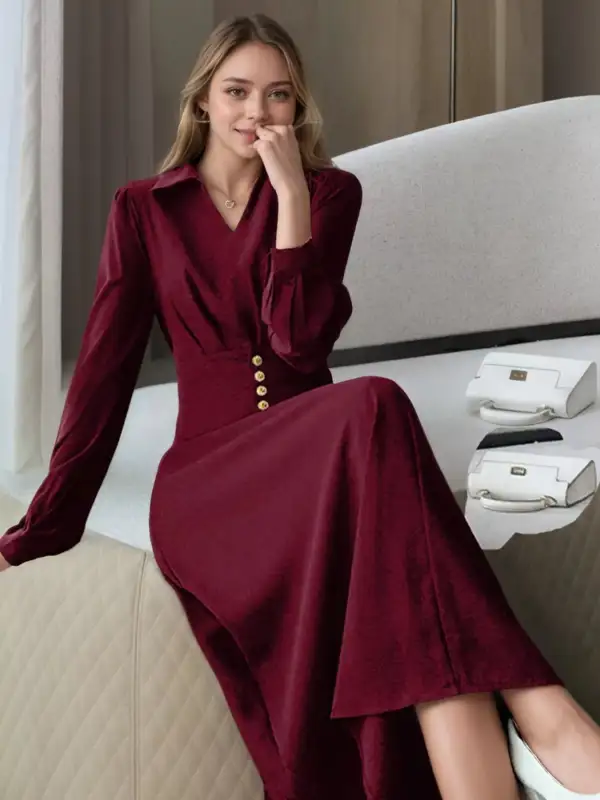 Soft Touch Long Sleeve Dress