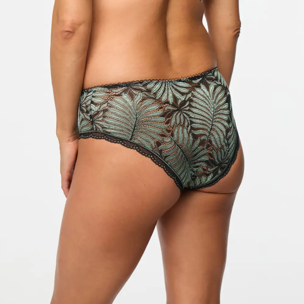 Women's Lace Printed Boxer Panty