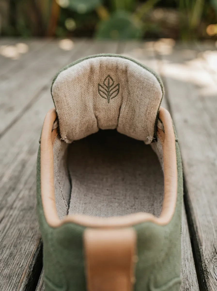 Trail-Inspired Leaf Graphic Outdoor Look Unisex Barefoot Shoes