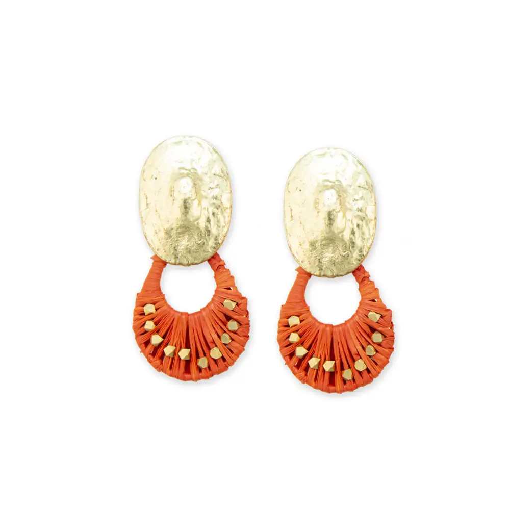 Layered Playful Artful Statement Earrings